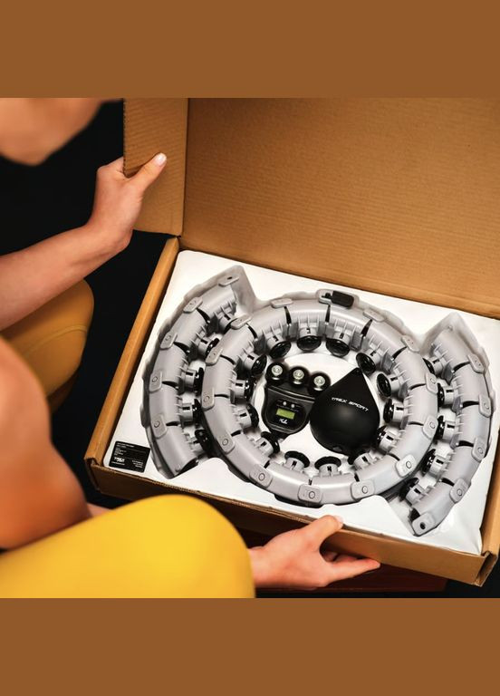 Хулахуп TX-020CHH масажний з обважнювачем та лічильником TREX Sport (362028089)