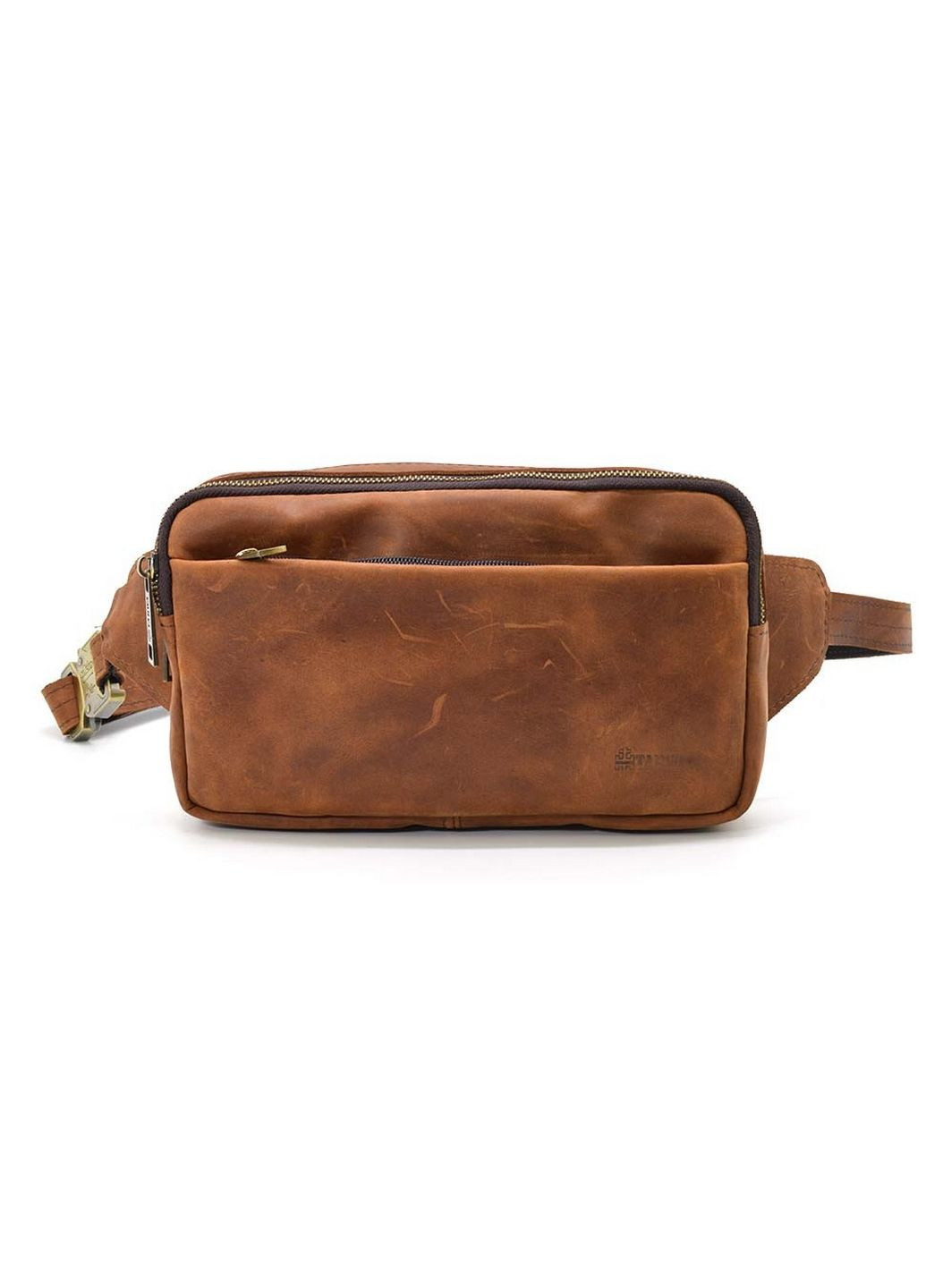 Мужская кожаная сумка на пояс 25х15х4 см TARWA (315871519)