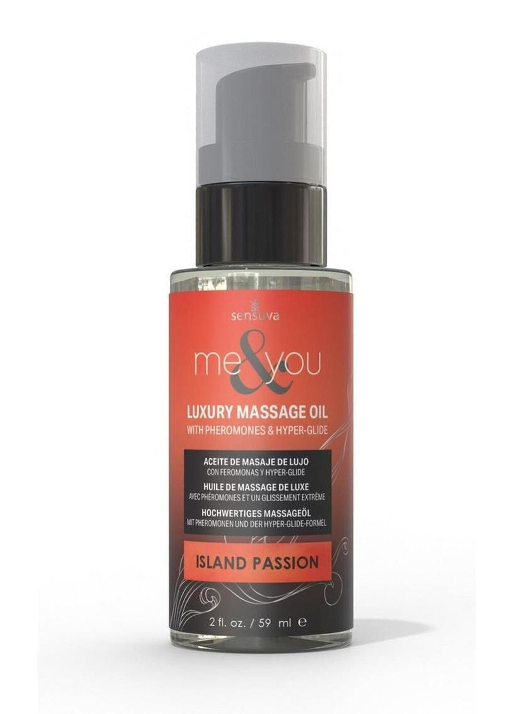 Массажное масло Me&You - Island Passion (Wild Passion Fruit & Island Guava) 59 мл Sensuva (302297862)
