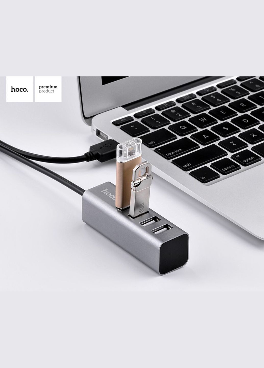 Кабель-перехiдник HB1 4USB Line machine Tarnish Hoco (302734264)