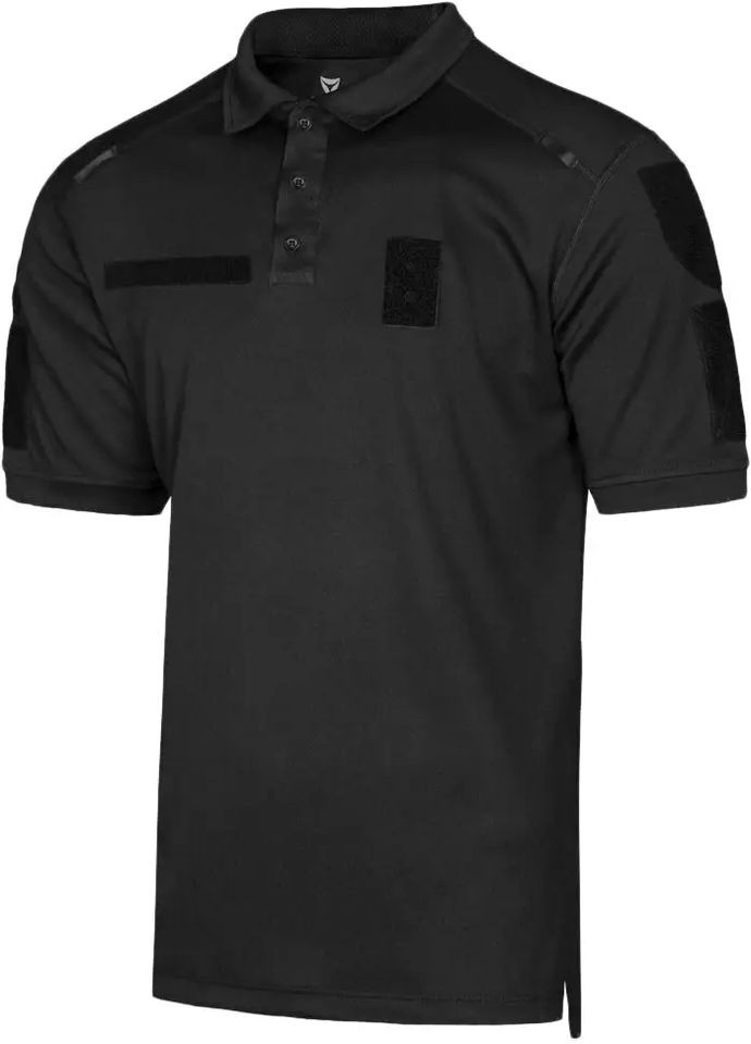 Чорна футболка paladin coolpass pique lt чорний Camotec