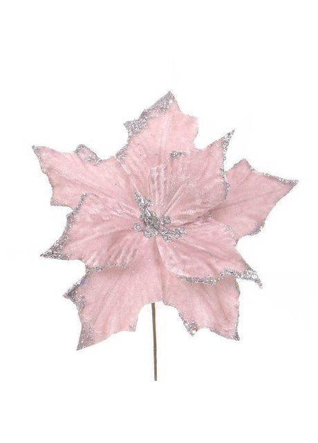 Квітка новорічна Пуансетія Рожевий (13122) Flora (311569898)