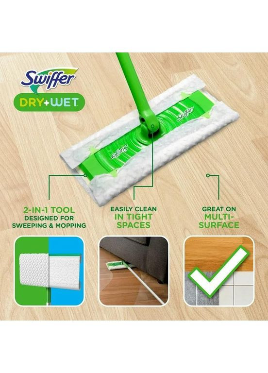 Вологі серветки для підлоги Wet 20шт Swiffer (362732715)