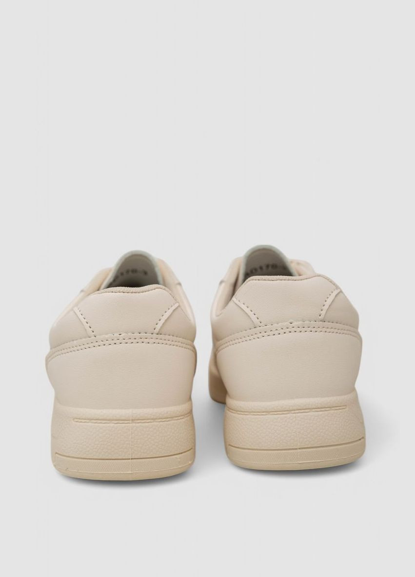 Бежевые кеди женские однотонные,, 248rad170 Stilli