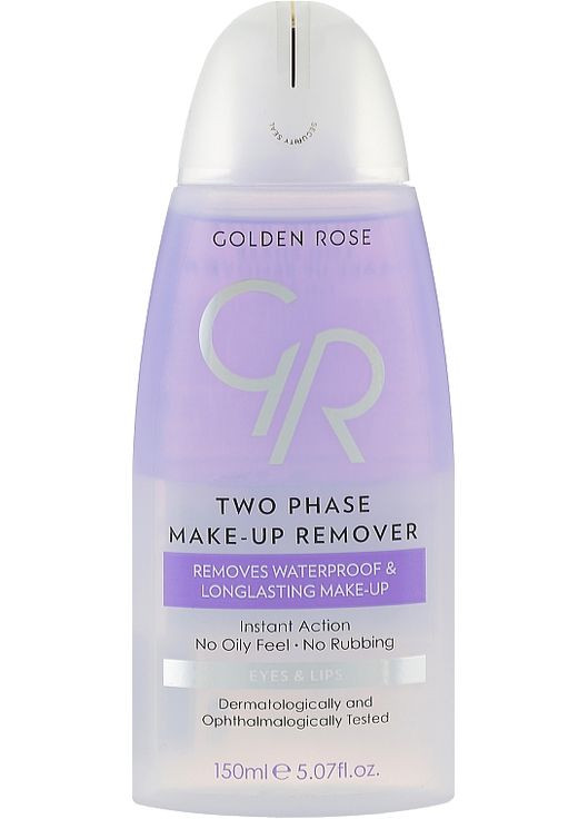 Двофазний засіб для демакіяжу Two-Phase Make-up Remover 150ml (378147-80160) GOLDEN ROSE (368610460)
