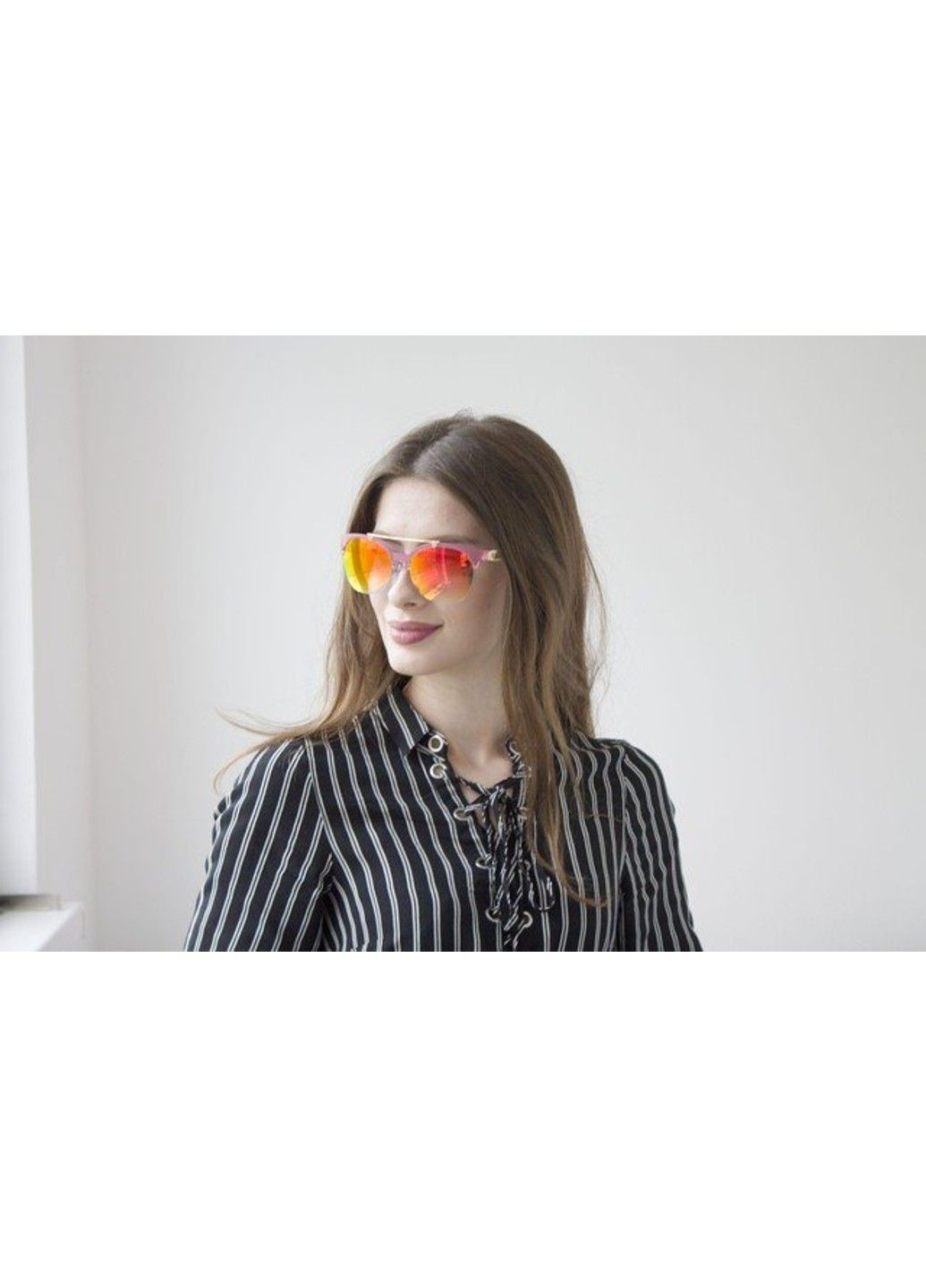 Сонцезахисні полікарбонатні стильні окуляри жіночі BR-S (291984117)