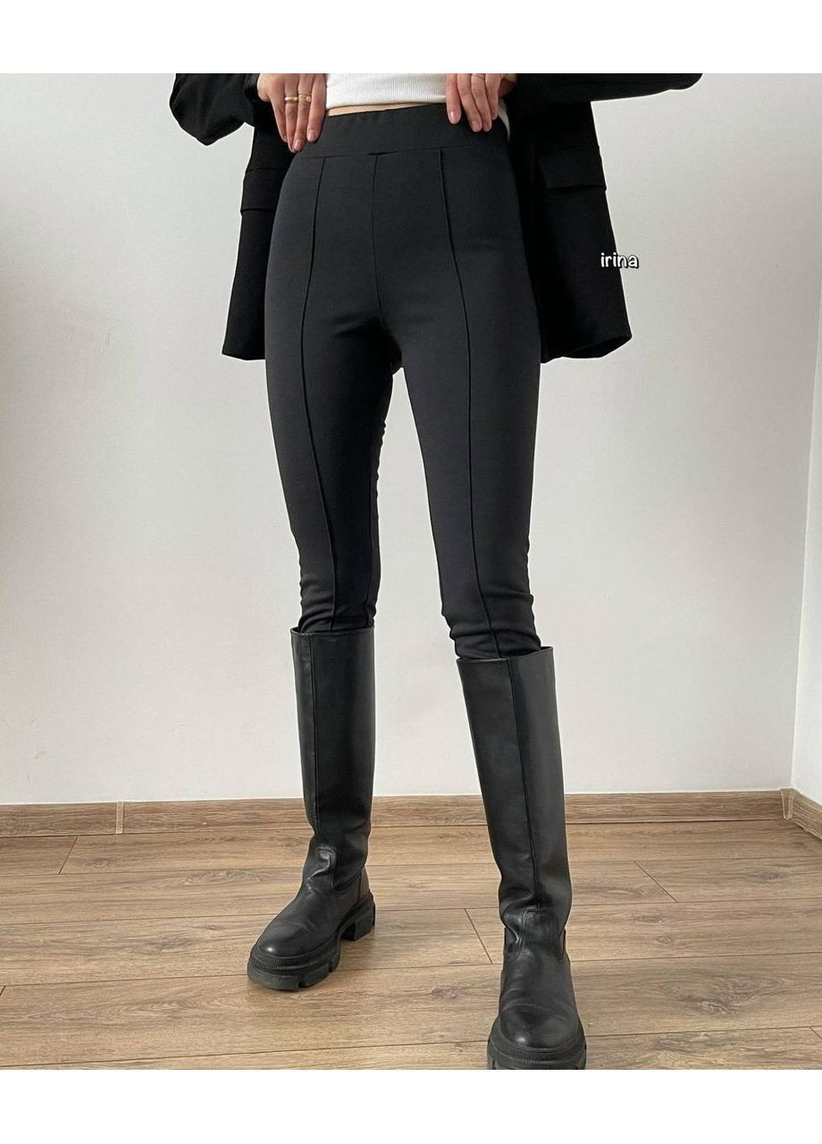 Базові теплі лосини з трикотажу на флісі No Brand (364959154)