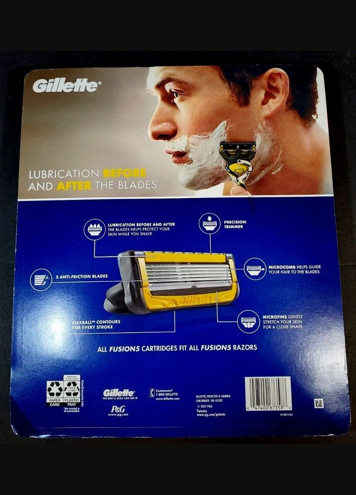 Змінні картриджі ProGlide Shield (13 шт) Gillette (278773606)