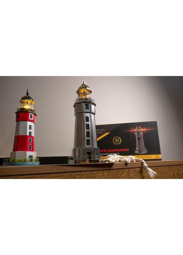 Колекційна модель-конструктор Sailor's Companion Маяк із підсвіткою, 31 деталь () Metal Time MT002 (370499103)