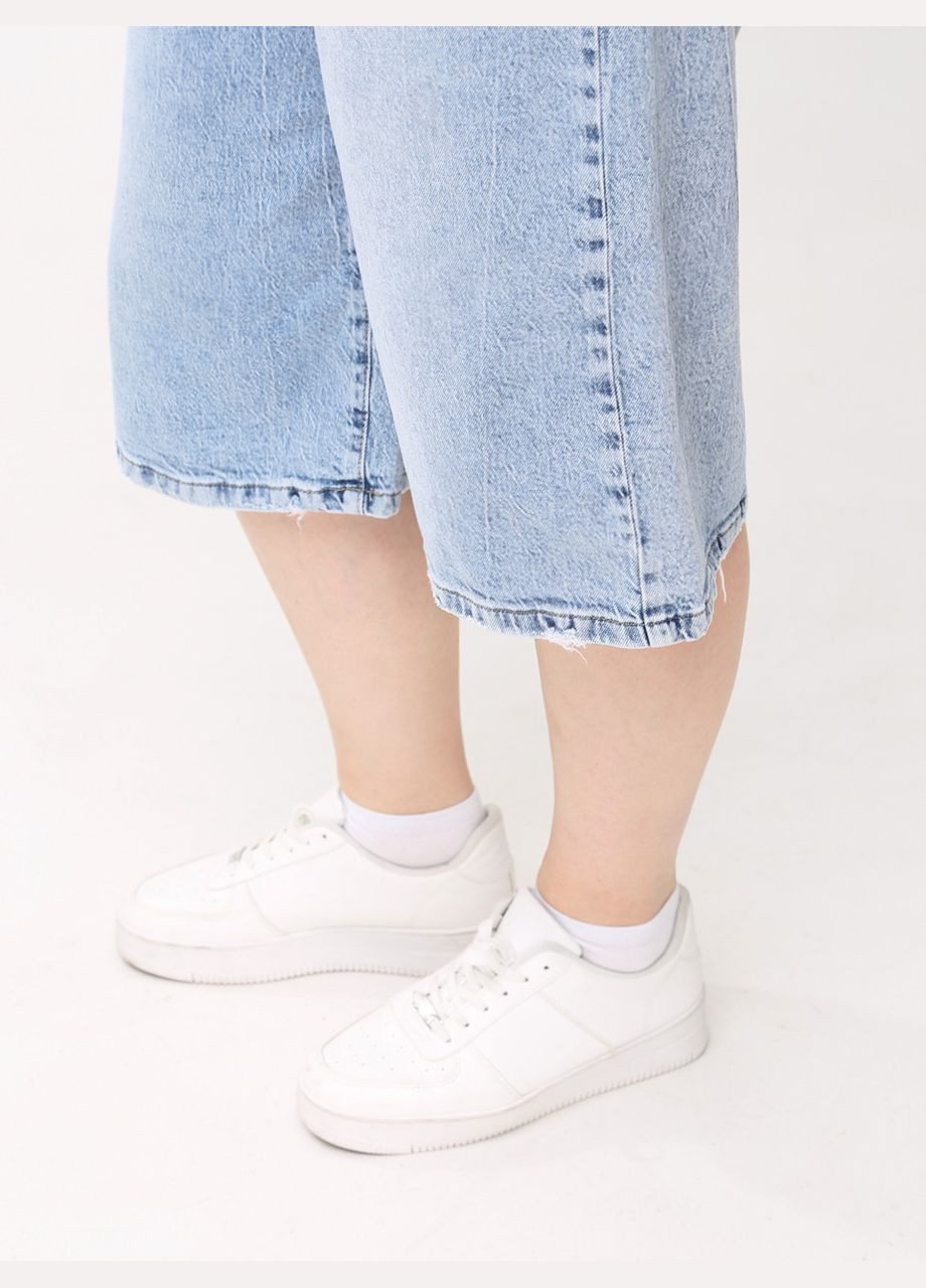 Шорти жіночі джинсові бермуди блакитні Liuzin Super Baggy (300325381)