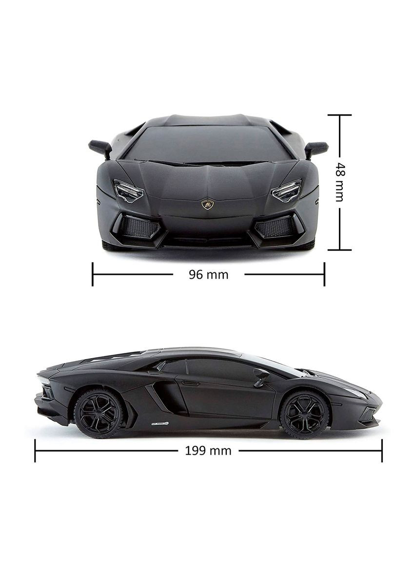Автомобиль LAMBORGHINI AVENTADOR LP 700-4 124GLBB Черный shop (6900007277846) KS Drive (316011042)