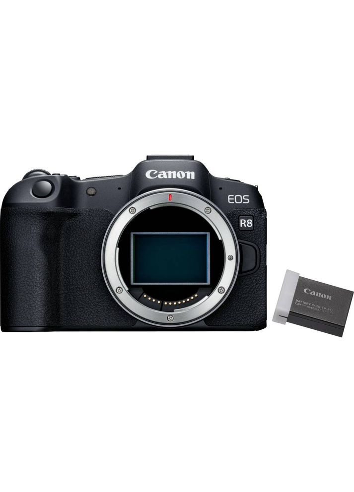 Фотоаппарат EOS R8 Body + LP-E17 Black (5803C087AA) Canon (359475943)