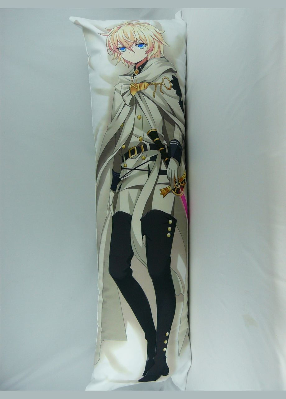 Дакимакура 150 х 50 см Юичиро и Мика Хакуя Подушка обнимашка аниме двухсторонняя со съемной наволочкой Viva (346056611)