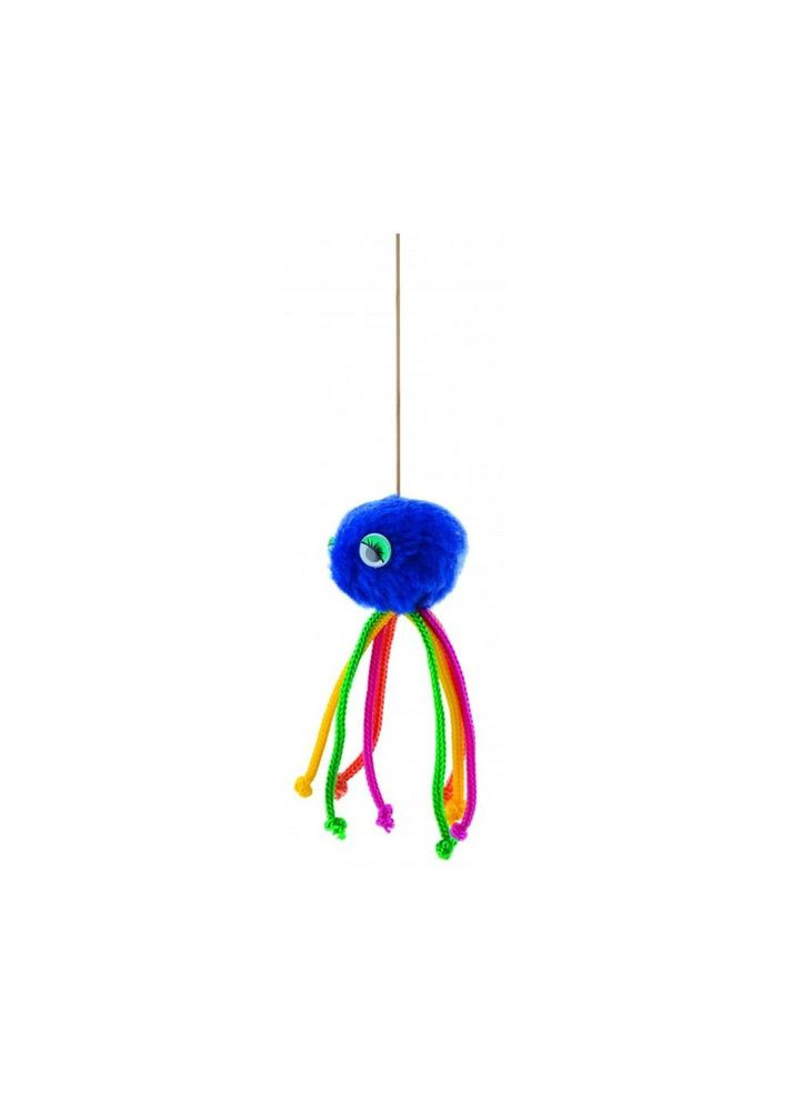 Игрушка Осьминог на резинке для кота, 5 см Природа (362701602)