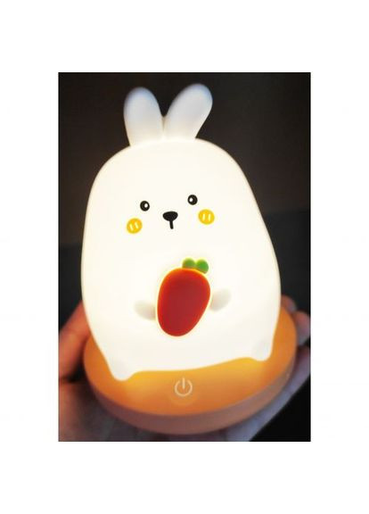 Ночник силиконовый "Зайчик" (зарядка от USB) MIC (372468890)