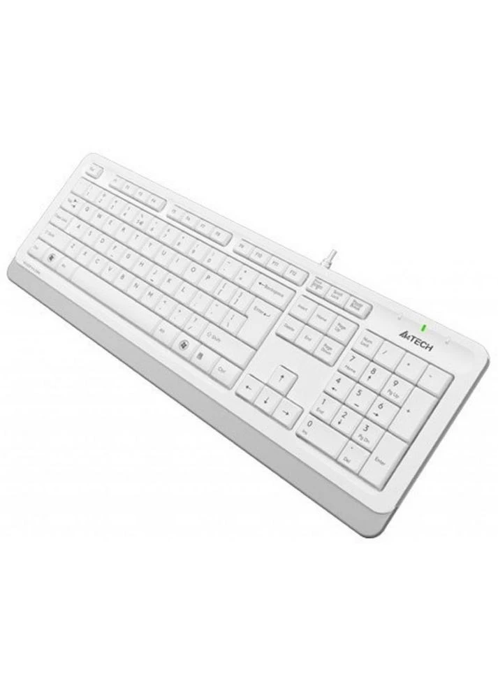 Клавиатура (m11707) A4Tech FK10 White (377782698)