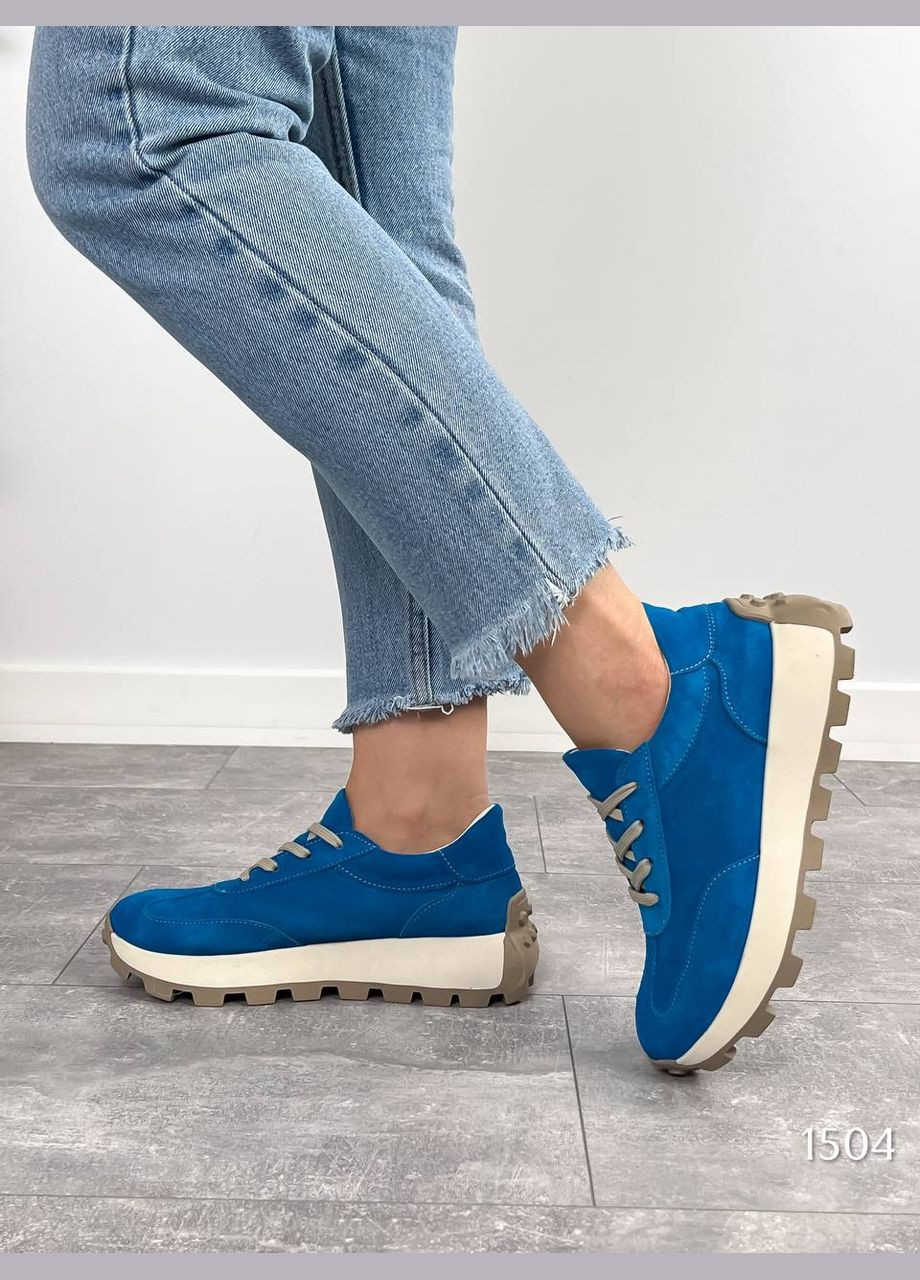 Синие демисезонные демисезонные кроссовки No Brand