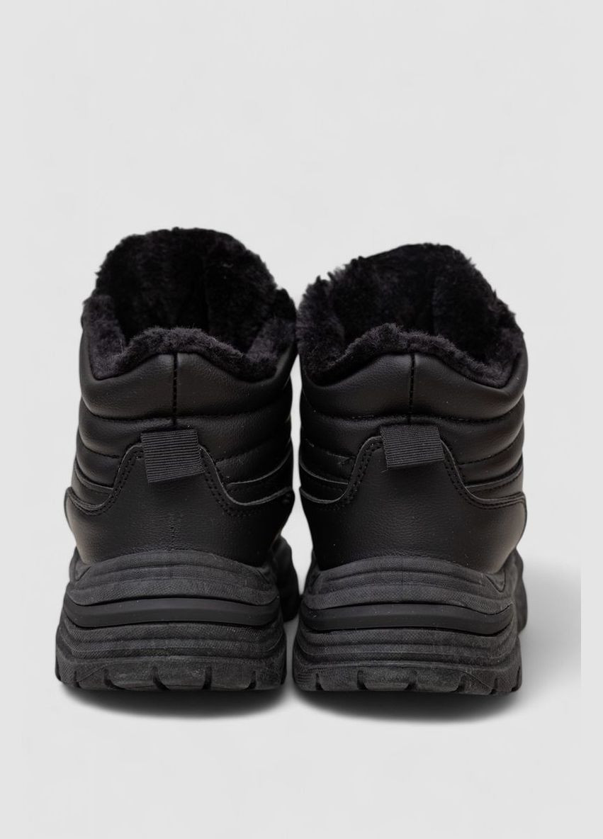 Кроссовки женские зимние на меху Ager 248RDM10 чёрные демисезоны (339597189)