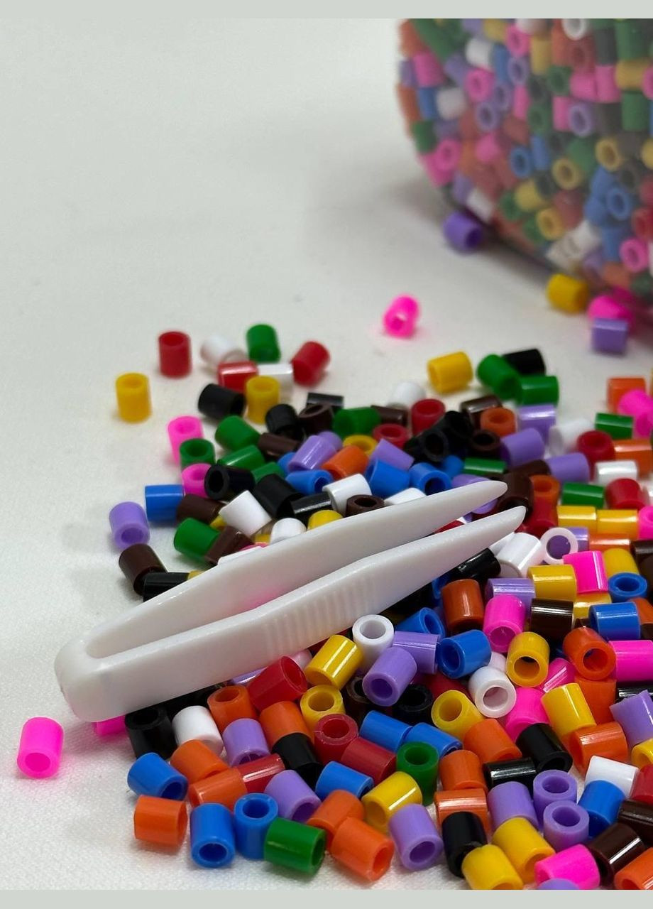 Набір форм для термомозаїки + пінцет IKEA PYSSLA (322832956)