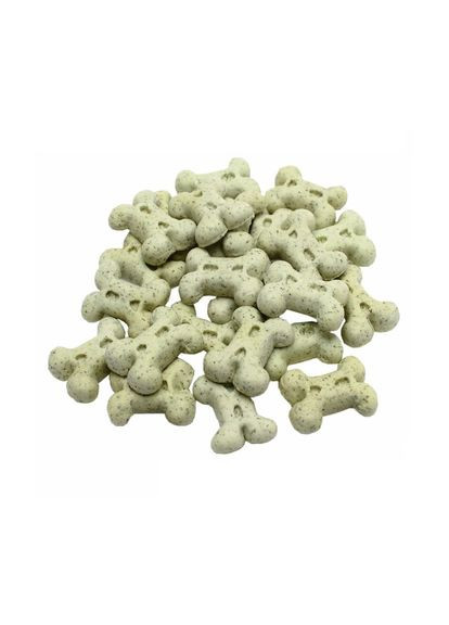 Ласощі для собак тістечка у формі кісточок з водоростями 1 кг (С02) (5907643388784) Adbi (354702192)