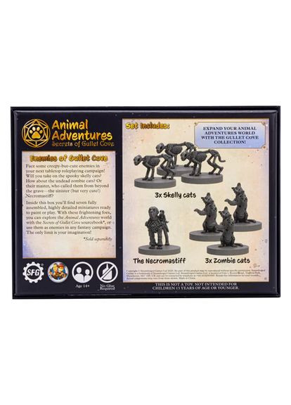 Настольная игра Animal Adventures: Enemies of Gullet Cove Steamforged Games (371902758)