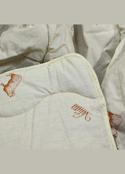 Одеяло Вилюта шерстяная в ранфорсе Premium Light 170*205 двуспальная (200) Viluta (288045781)