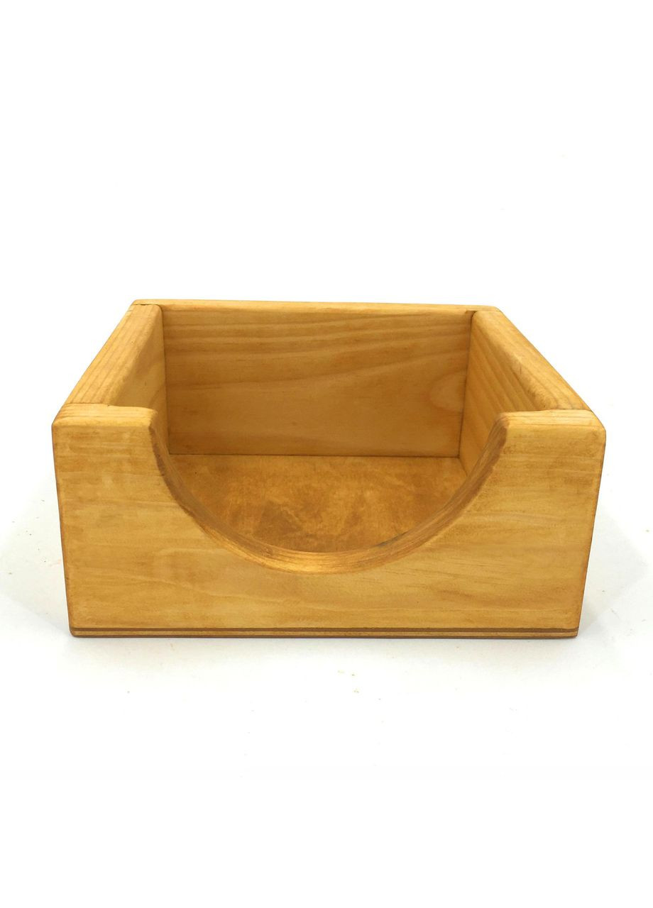 Серветниця з дерева Сегре каррі (СЛФ-001603) No Brand (327869715)