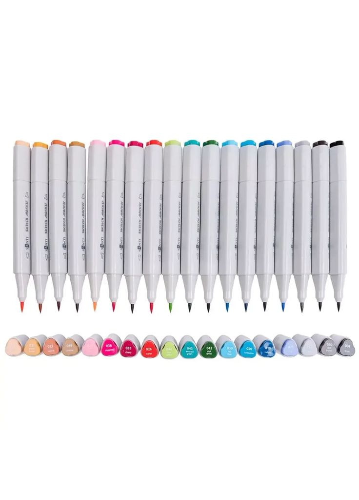 Набор маркеров в фирменном пенале 18 шт (390597) Santi (346999015)