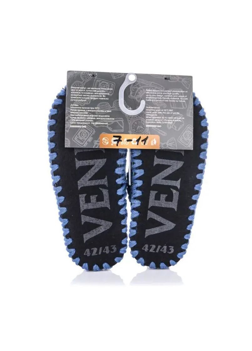 Тапки чоловічі домашні кімнатні 36/37 38/39 40/41 42/43 44/45 46/47 48/49 сині Зимова казка Po Fanu (315388271)