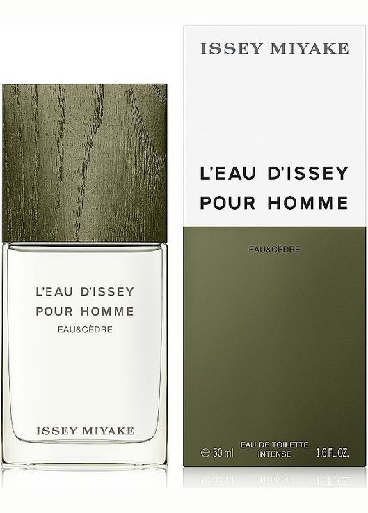 L'Eau d'Issey Pour Homme Eau & Cedre 50 мл Туалетна вода Issey Miyake (340455676)