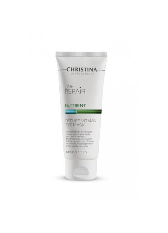 Витаминная омолаживающая маска вокруг глаз Line Repair Nutrient Depuff Vitamin Eye Mask 60 мл Christina (339051602)