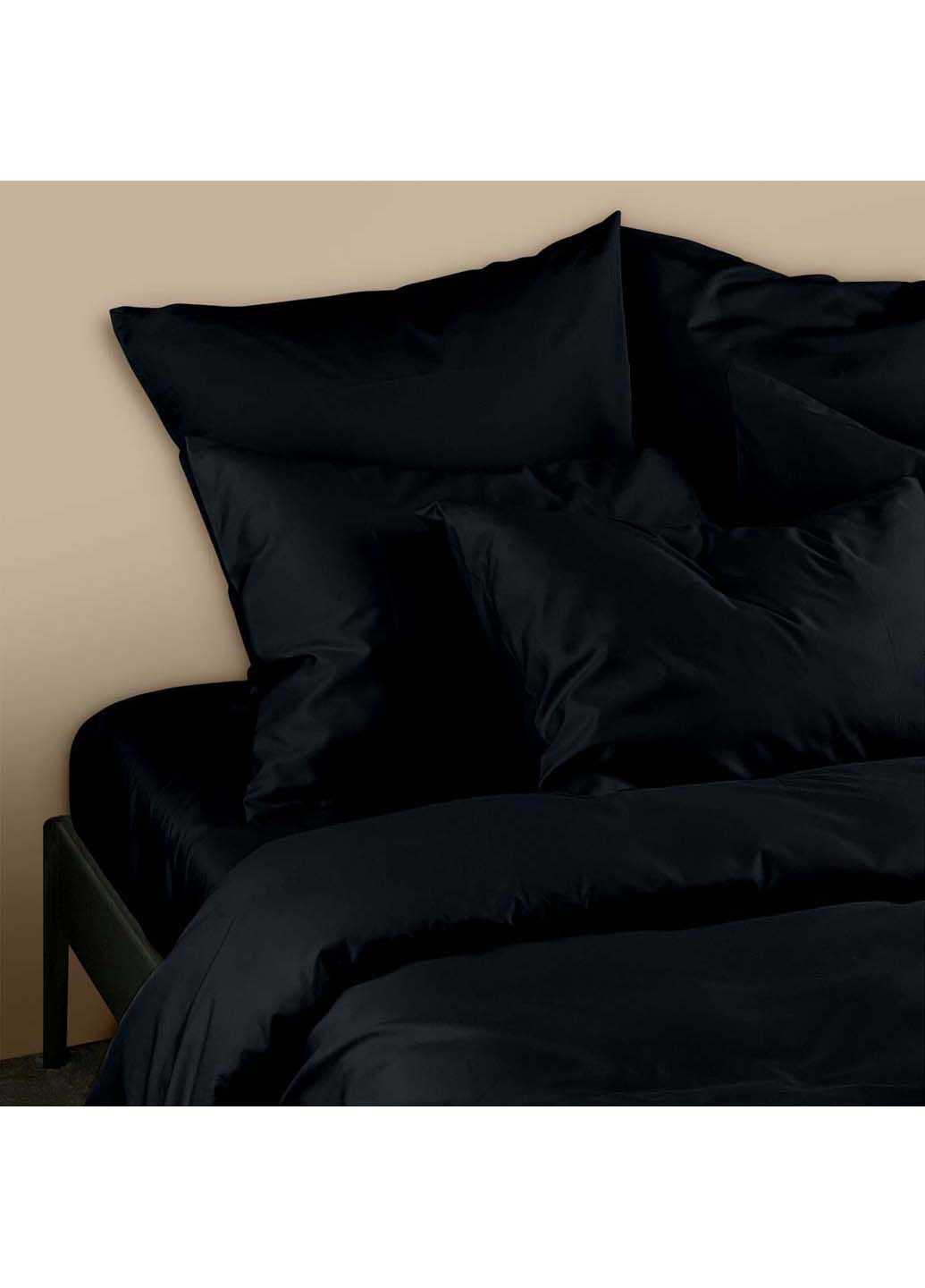 Двухспальное постельное белье сатин BLACK 180х220 см Cosas (307477916)