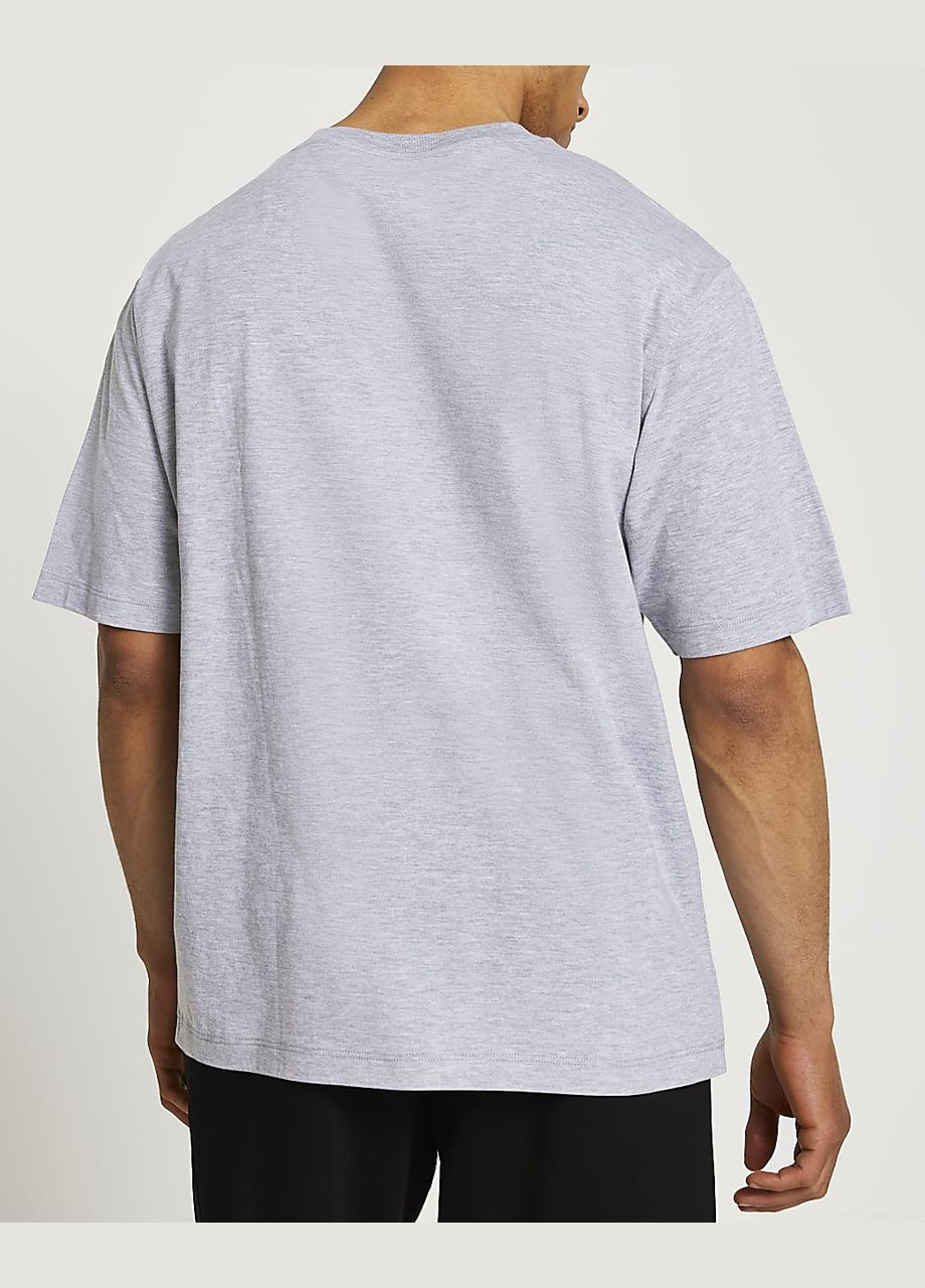 Сіра футболка basic,сірий, River Island