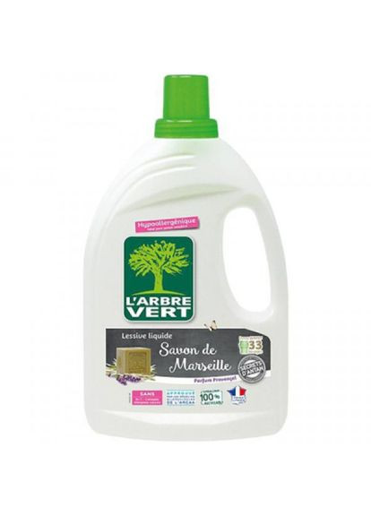 Гель для прання (3450601043239) L'arbre Vert марсельське мило 1.5 л (268141452)