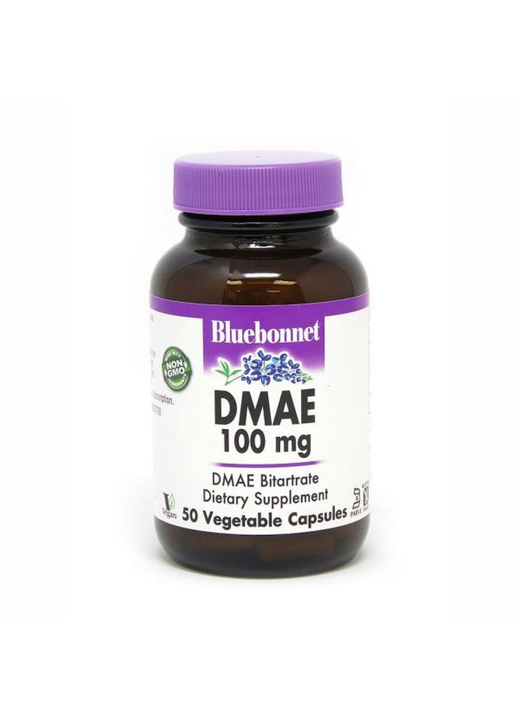 Натуральна добавка DMAE 100 mg, 50 вегакапсул Bluebonnet Nutrition (293341351)