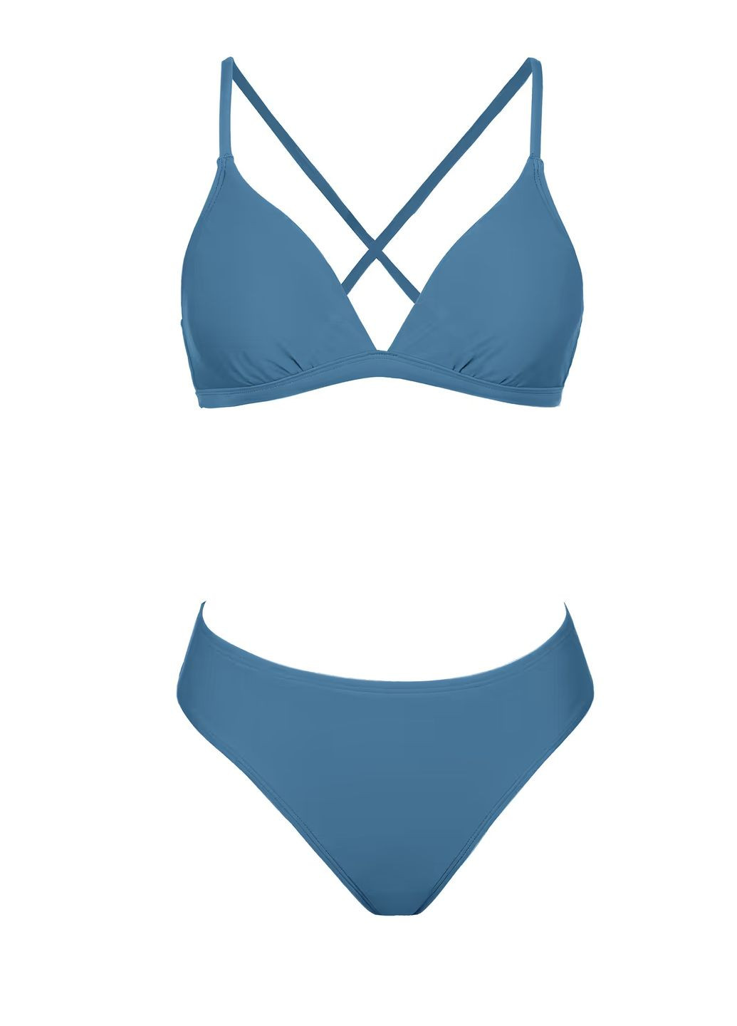 Серый летний купальник CUPSHE