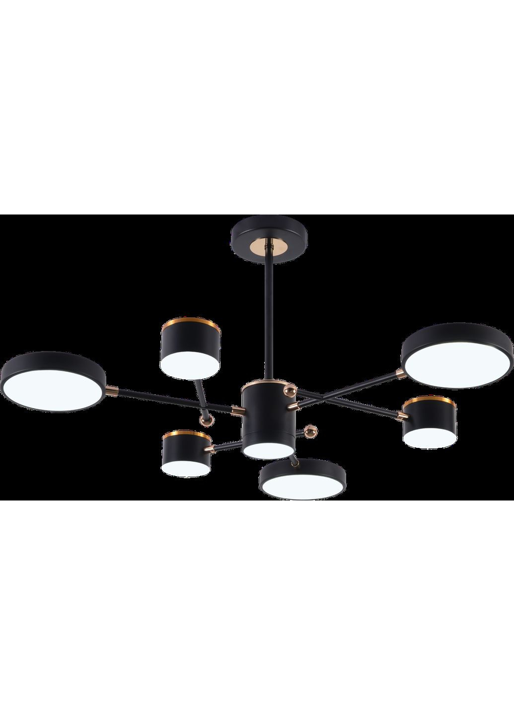 Люстра светодиодная акриловая B X13287/6 BK+FGD Sirius (342072163)