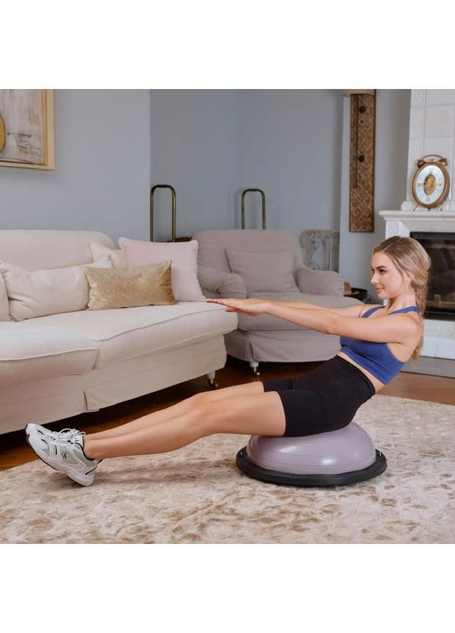 Балансировочная платформа Bosu HS-L058 сиреневая Hop-Sport (377396574)