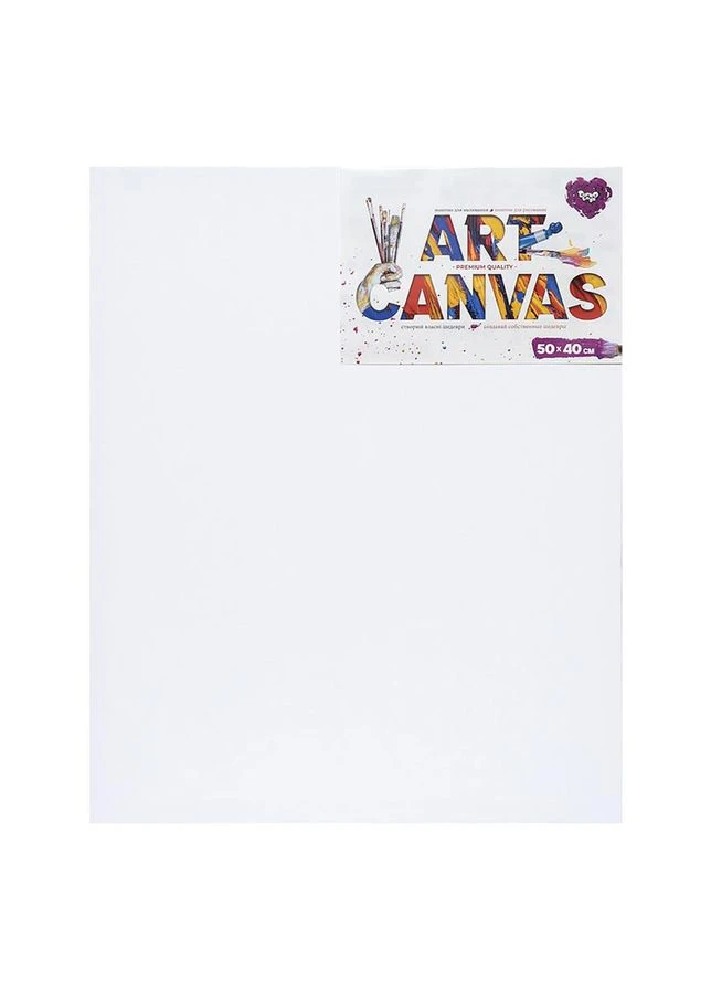 Полотно для малювання "Art Canvas" AC-50х40, 50х40 см Danko Toys (375202300)