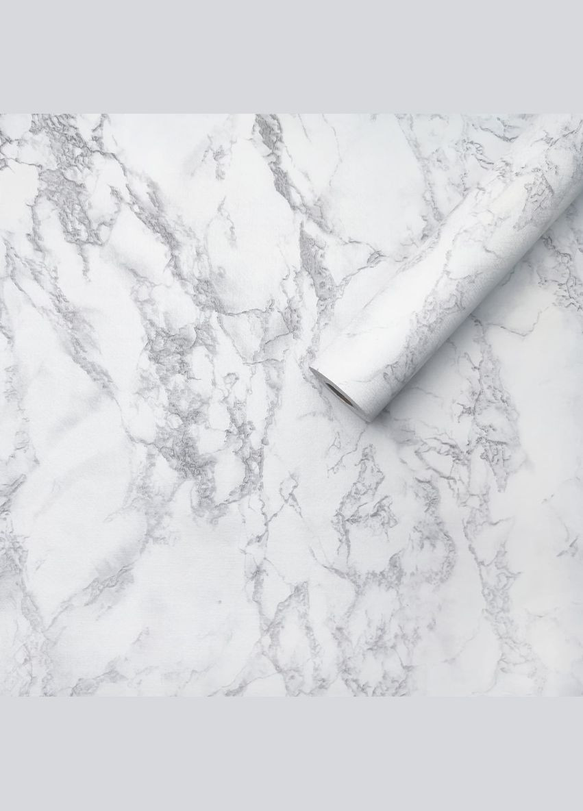 Самоклеющаяся пленка белый мрамор 0,45х10м (1207) 3D Loft (302236050)