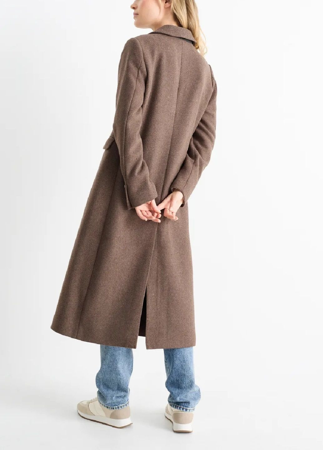 Темно-коричневое демисезонное Пальто C&A