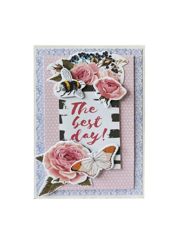 Набор для создания поздравительных открыток "Catch the moment" FDGCK-039, 6 шт Fabrika Decoru (369748832)