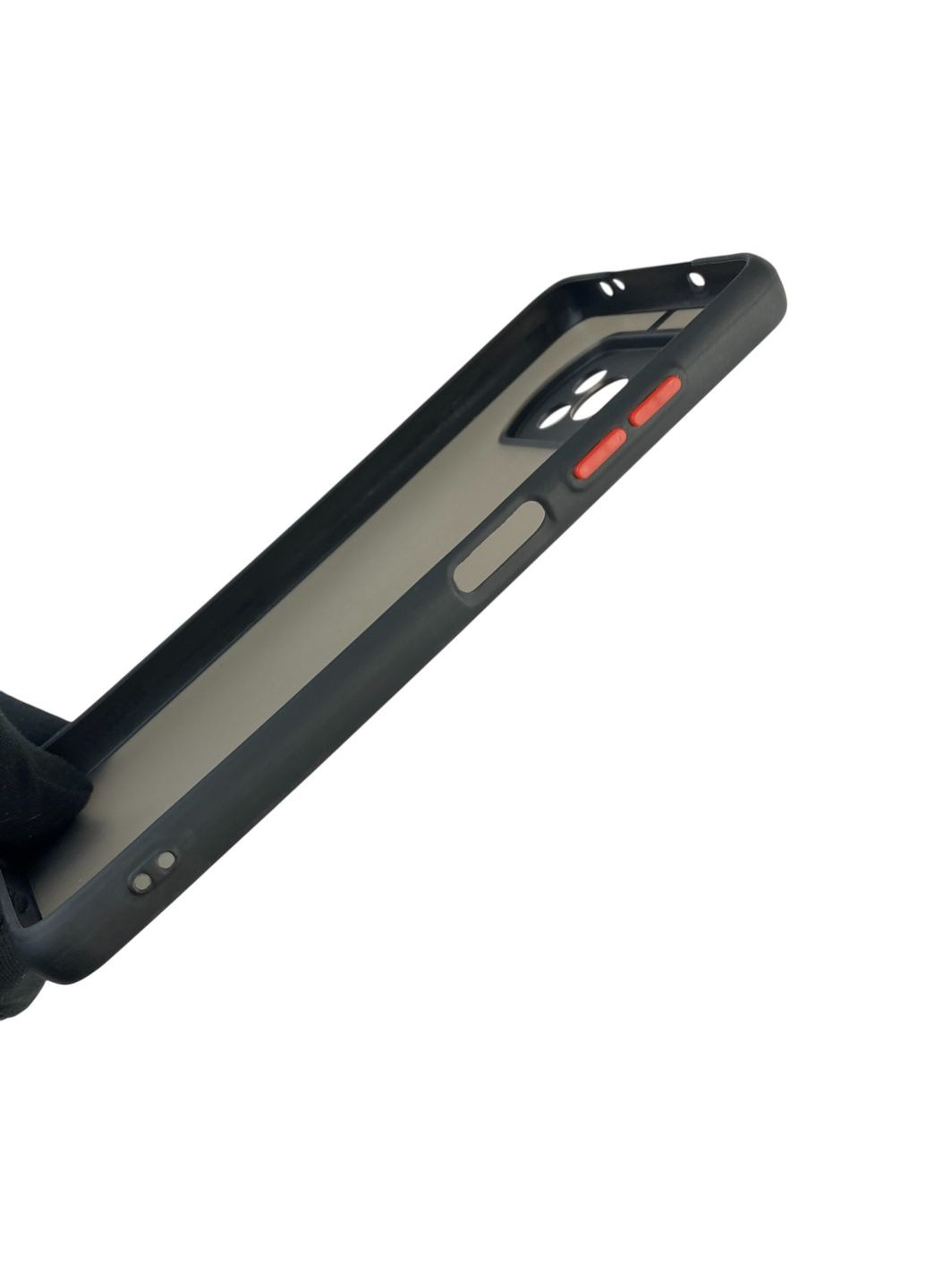 Чехол для телефона Poco X3 с 3D принтом патриотическим с высокими бортами на сяоми поко х3 черный Xiaomi (366389777)