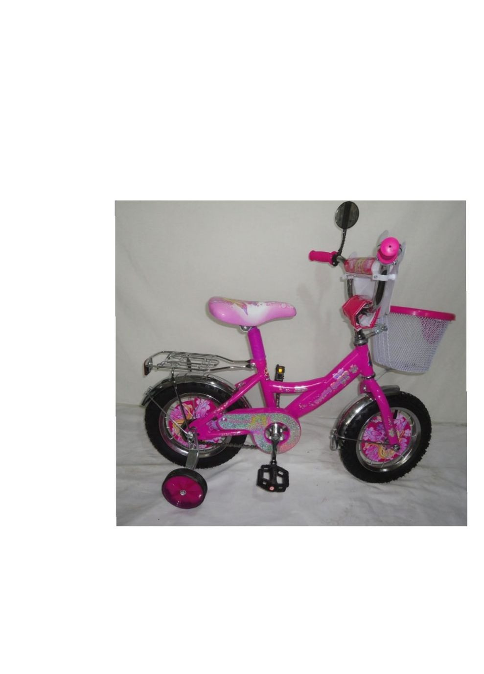 Велосипед ПРИНЦЕССА с корзинкой от : для маленьких принцесс Розовый, 20 Crosser (267810152)