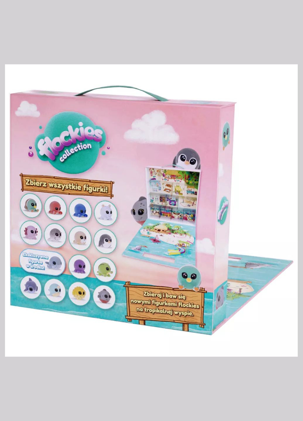 Игровой набор Тропический остров (FLO0415) Flockies (326806070)