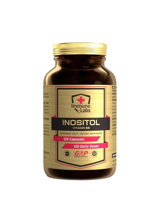 Вітамін В8 Inositol 500 mg, 120 капсул для підтримки нервової системи Immune Labs (322292273)