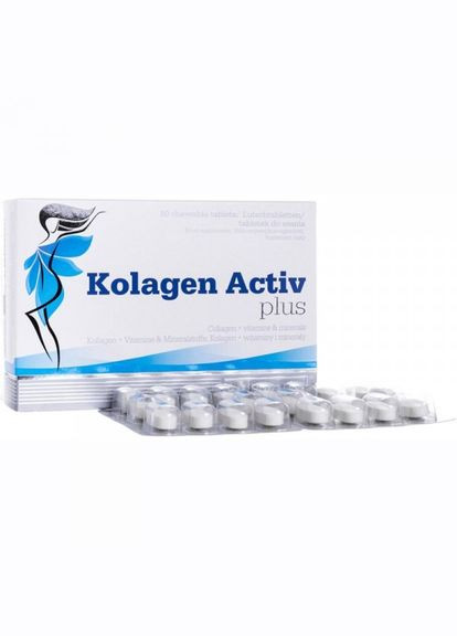 Колаген Kolagen Activ Plus 80 tablets Olimp (305743966)