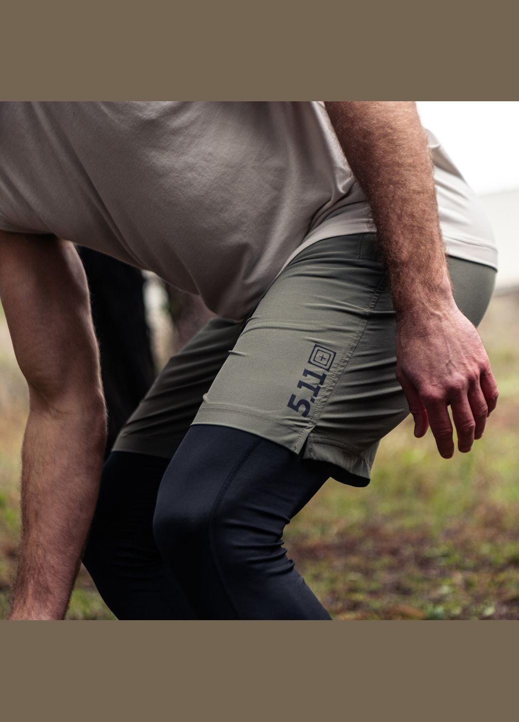 Шорти тренувальні PT-R Havoc Shorts Black 5.11 Tactical (315822969)