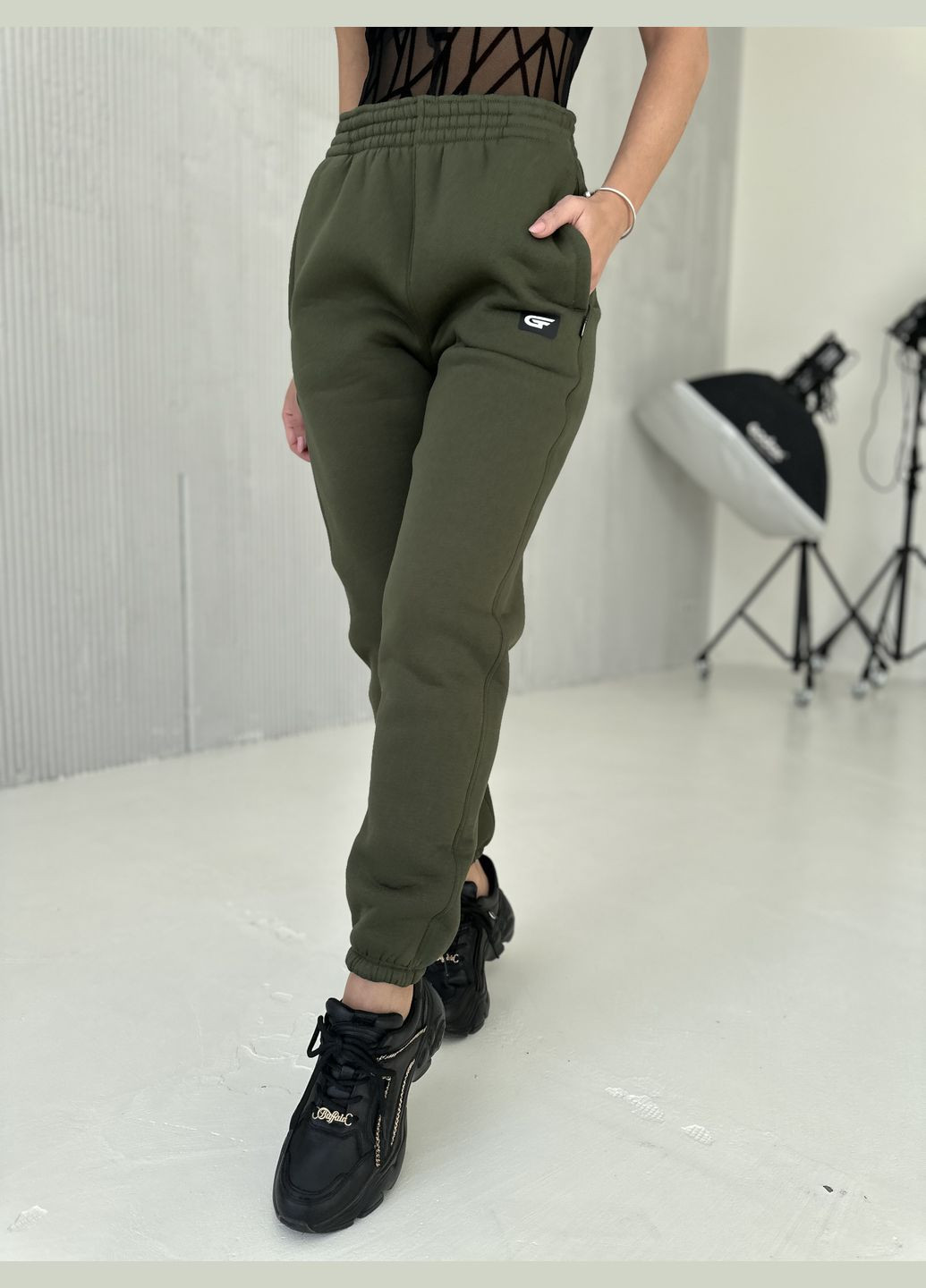 Жіночі Теплі Штани на Флісі Soda (306455341)