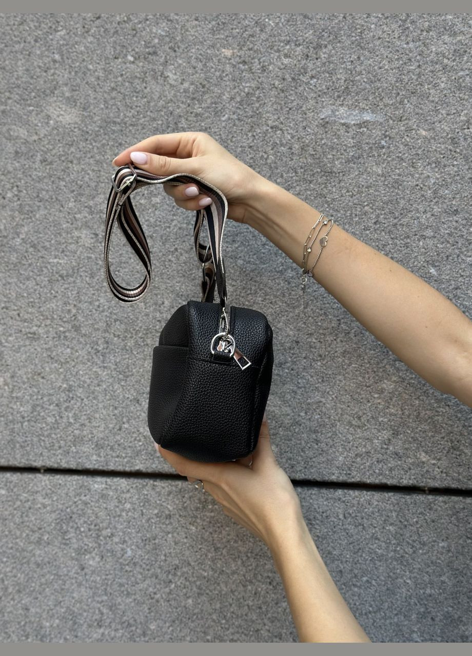 Женская сумка 9307 кросс-боди через плечо черная No Brand (303323090)